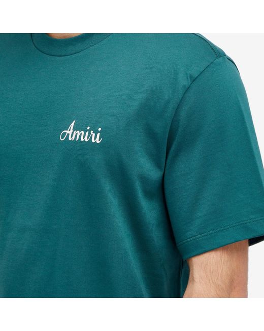 Amiri Blue Lanesplitters T-Shirt for men