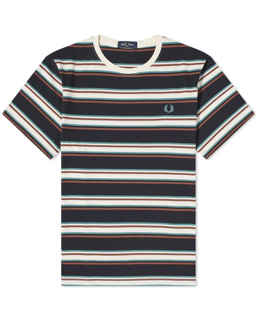 Fred Perry Blue Stripe T-Shirt for men