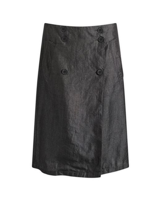 Peachy Den Gray Estelle Midi Skirt