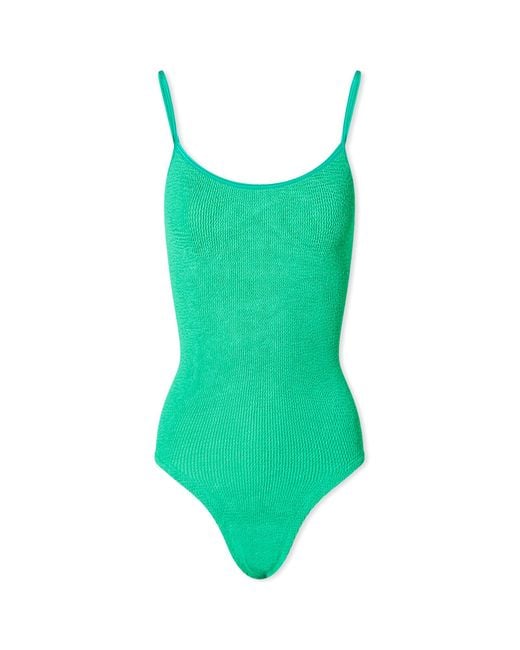 Hunza G Green Pamela Swimsuit