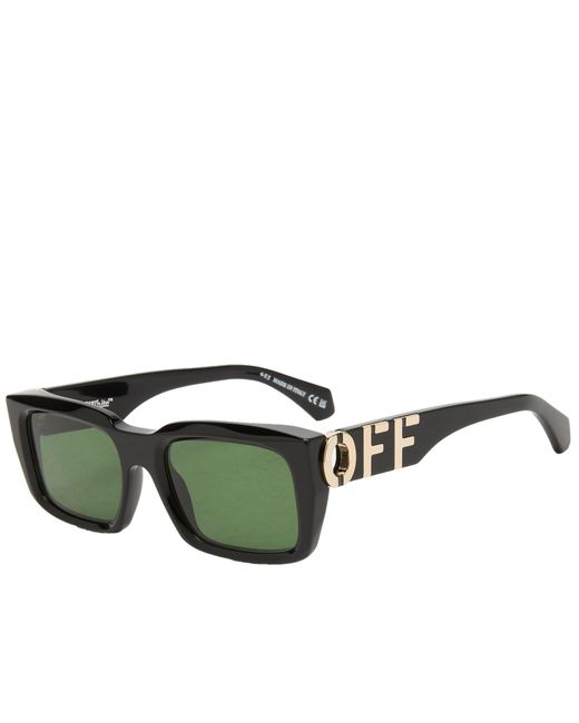 Off-White c/o Virgil Abloh Green Off- Hays Sunglasses for men