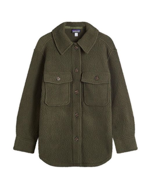 Patagonia Green Retro Pile Shacket