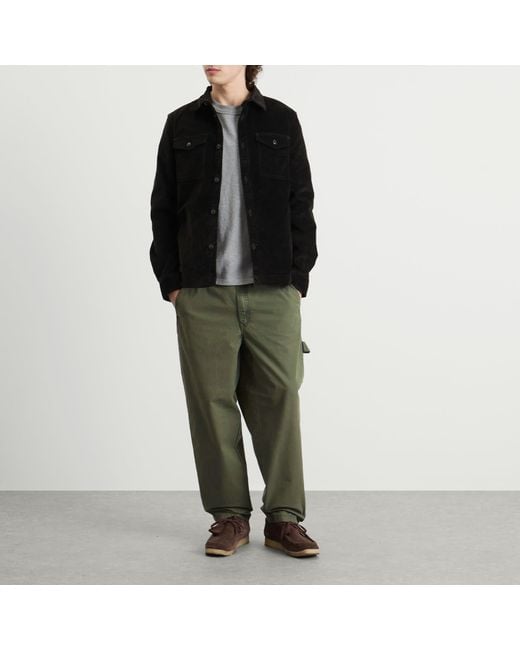 Barbour Green Harton Relaxed Trousers for men