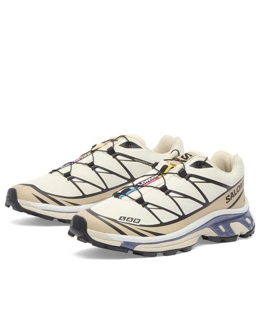 Salomon White Xt-6 Sneaker