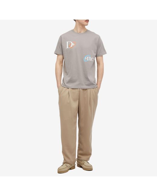 Dime Gray Classic Portal T-Shirt for men