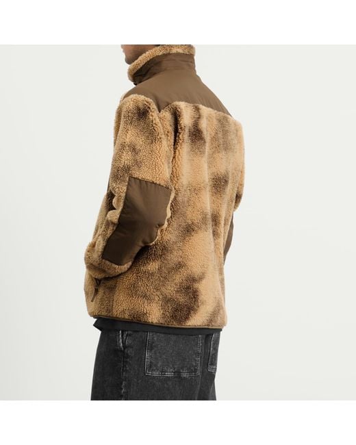 Corridor NYC Brown Oak Zip Fleece for men