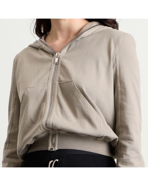 Rick Owens Brown Small Gimp Hoodie