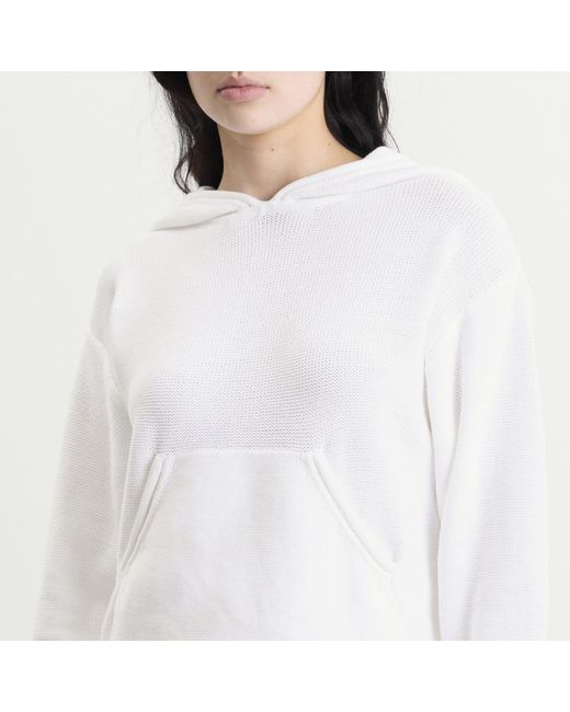 Leset White Mae Hoodie