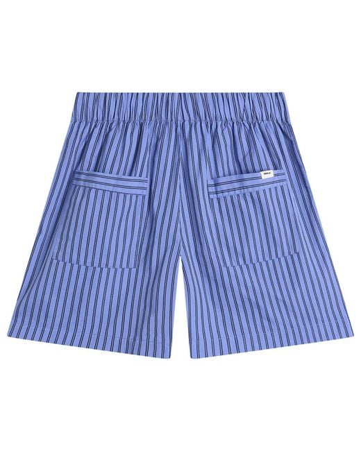 Tekla Blue Sleep Short