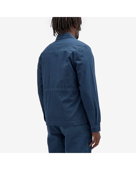 Folk Blue Assembly Jacket for men