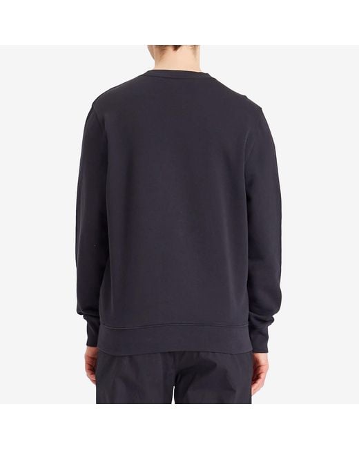 Paul Smith Blue Ps Label Print Sweatshirt for men
