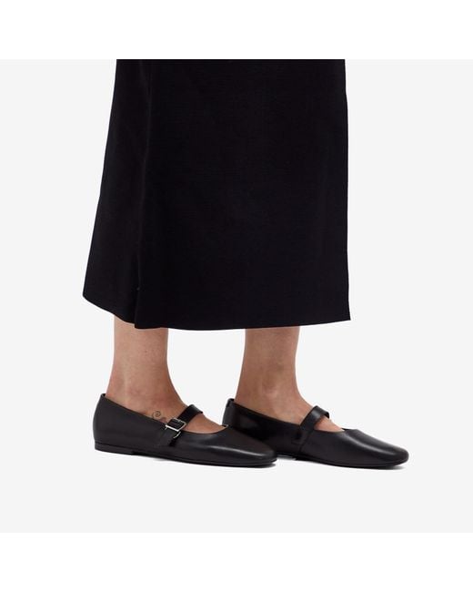 Vagabond Black Jolin Strap Ballet Pump