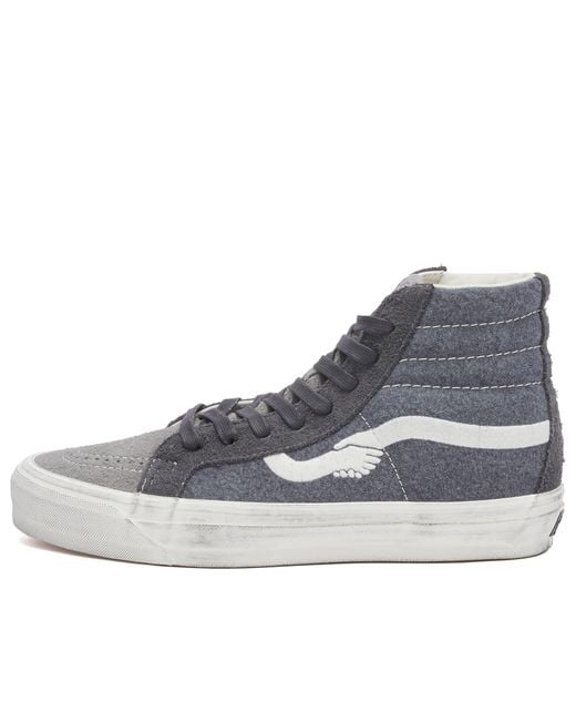 Vans Blue X Notre Lx Sk8 Hi Reissue 38 for men