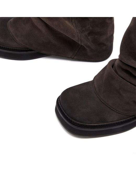 The Attico Black Mini Robin Boot