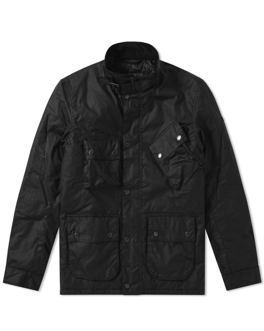 Barbour Black International Side Jacket for men