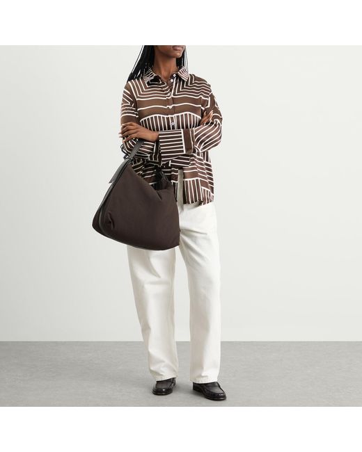 4th & Reckless Brown Amira Print Shirt