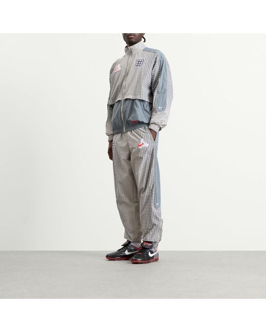 Nike Gray X Palace England Track Jacket for men
