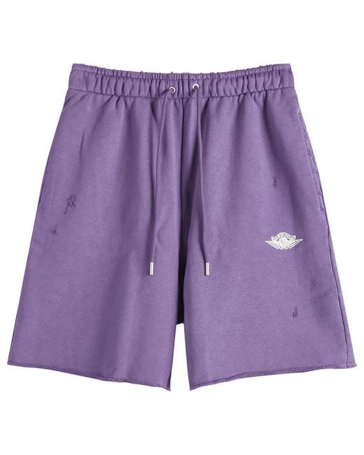 nike air purple shorts