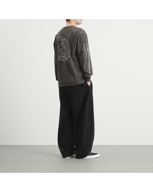 Neighborhood Gray Ls-14 Souvenir Long Sleeve T-Shirt for men