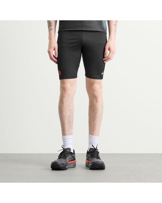Nike Gray Aeroswift Half Tight for men