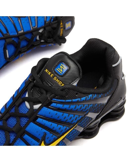 Nike Blue Shox Tl Fb Sneaker for men