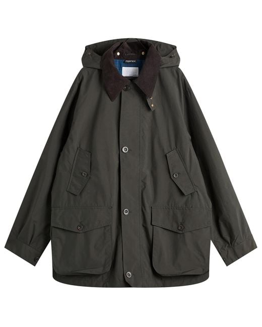 Nanamica 2L Pertex Unlimited Field Jacket in Black for Men | Lyst UK