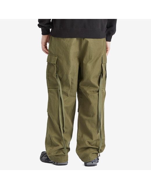 Maharishi Green Hemp M65 Loose Snopants for men