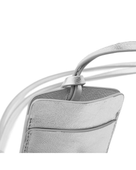A.P.C. White Frgmt. Dough Card Holder for men