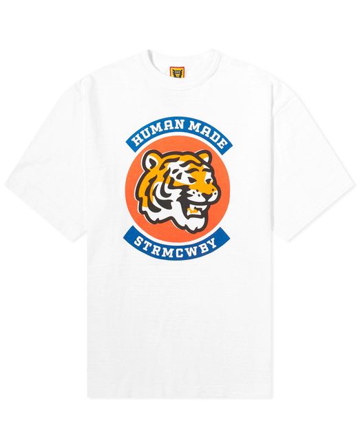 Human Made Blue Tiger Crest T-Shirt for men