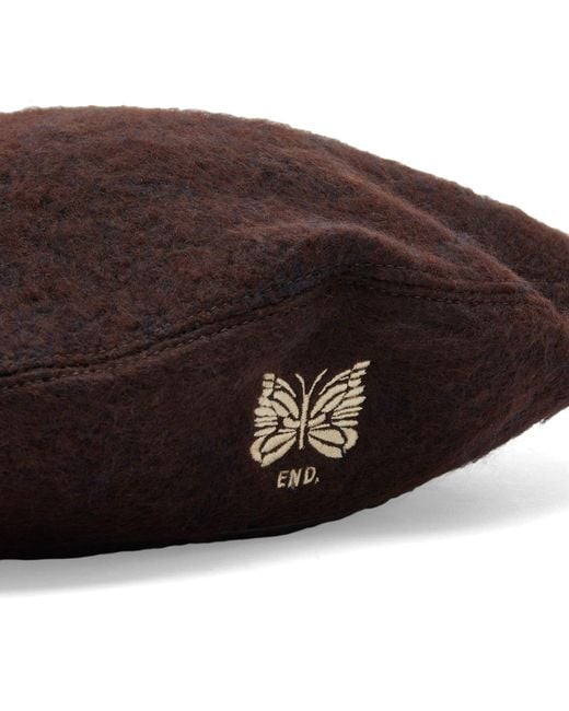 Needles Brown End. X 'Rattan' Beret