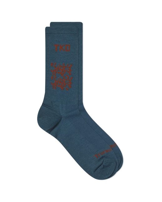 Pas Normal Studios Blue T.K.O Thermal Socks for men