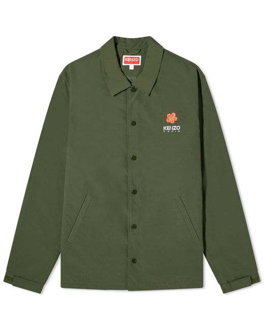 KENZO Green Boke Flower Coach Jacket for men