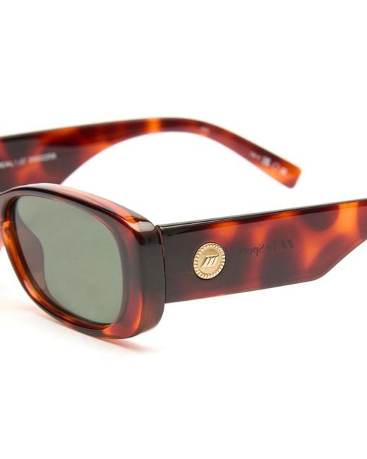 Le Specs Brown Unreal Sunglasses