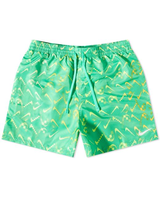 Nike Nike Digi Swoosh Ombre Lap 5" Shorts in Green for Men | Lyst UK