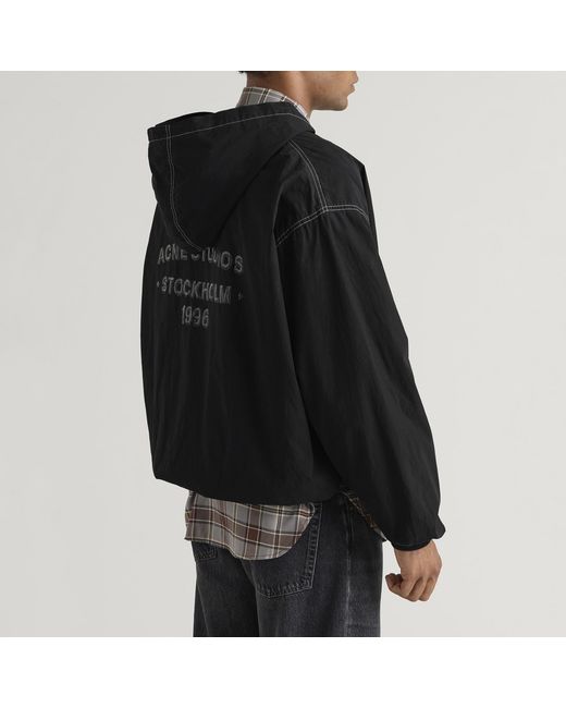 Acne Black Olandina Cotton Jacket for men