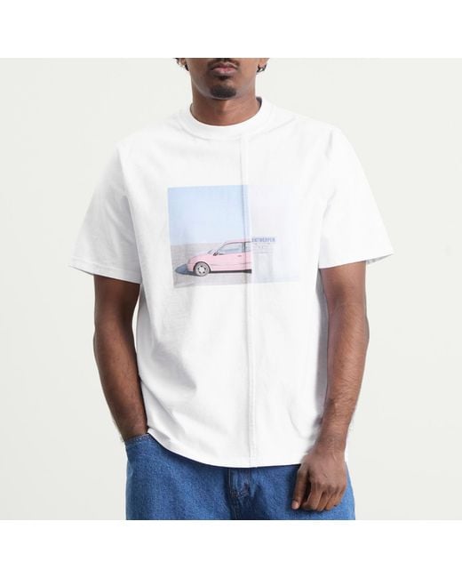 Arte' White Photo T-Shirt for men
