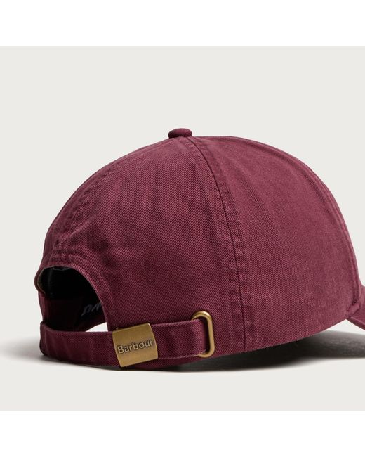Barbour Red Cascade Cap for men