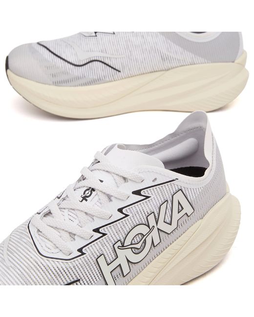 Hoka One One White U Mach X 2 Sneaker