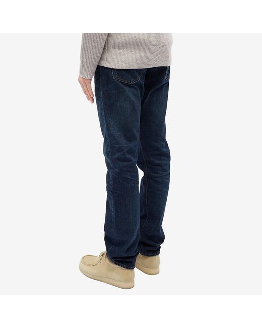 RRL Blue High Slim Jean for men
