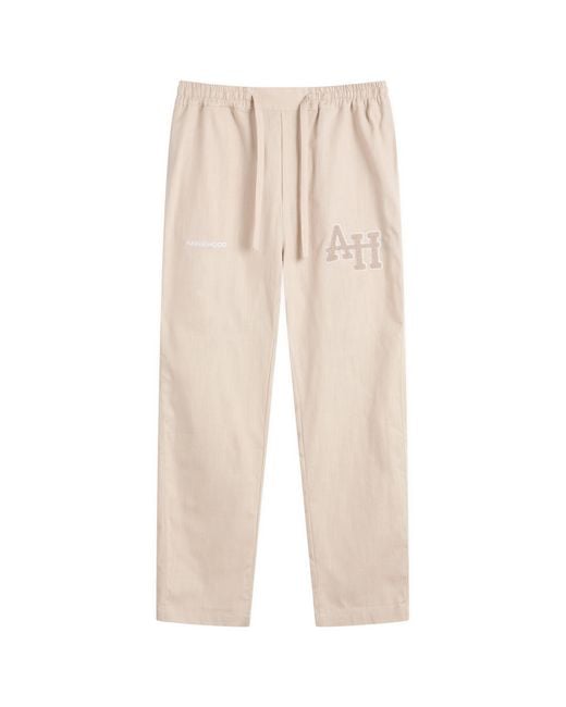 Annie Hood Natural College Linen Trousers for men