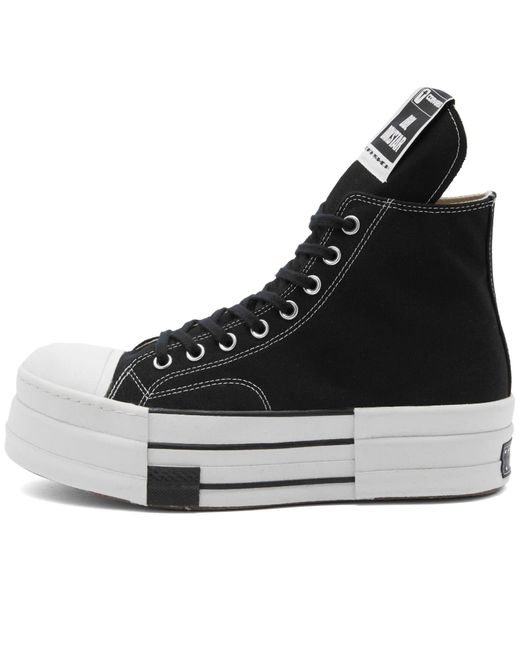 Converse Black X Rick Owens Dbl Drkstar Hi-Top Sneakers for men