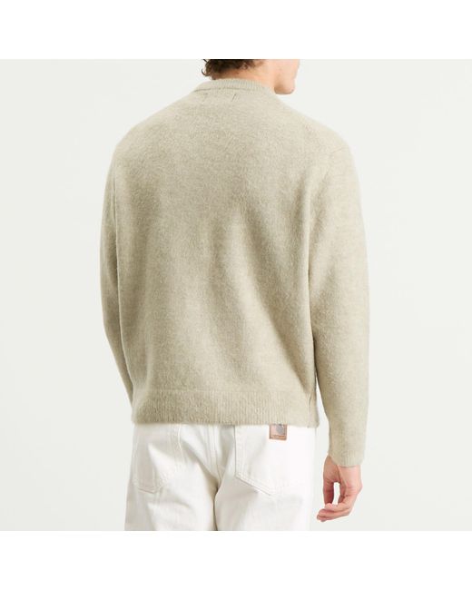 Thisisneverthat White Heart Logo Knit Jumper for men
