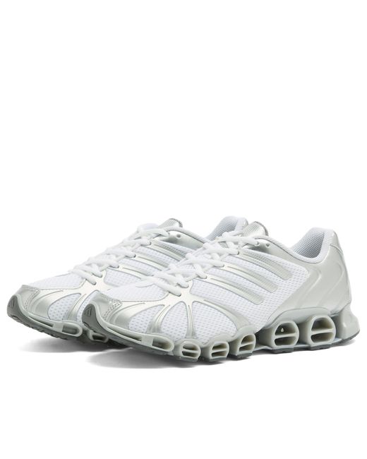 Adidas White Mega Ghostride Sneaker