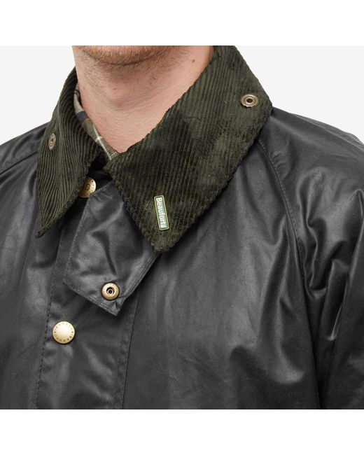 Barbour Black 40Th Anniversary Beaufort Wax Jacket for men