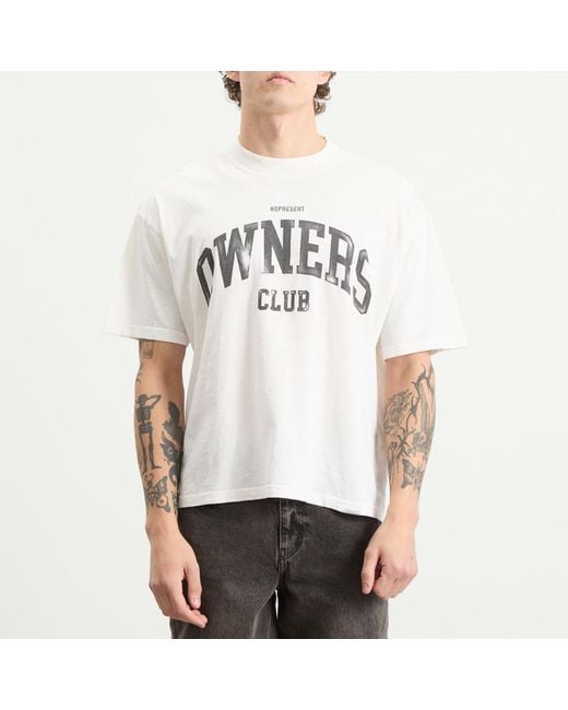 Represent White Owners T-Shirt for men