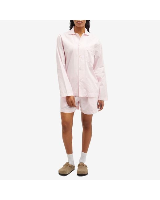 Tekla Pink Sleep Shirt