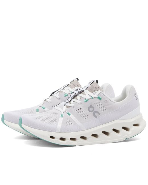 On Shoes White Cloudsurfer Sneakers for men