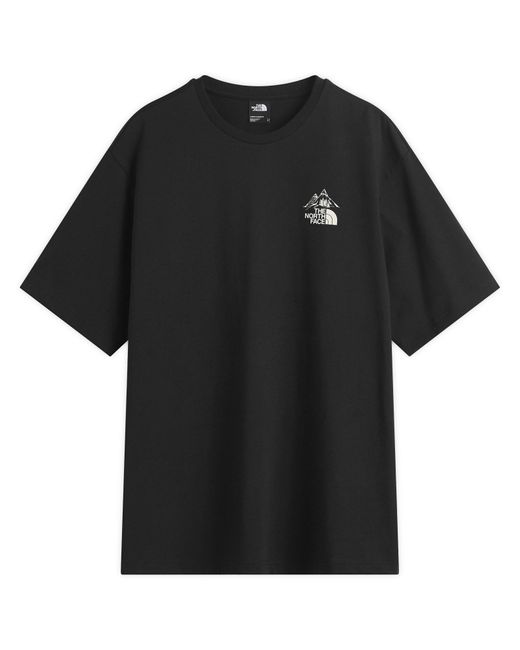 The North Face Black Hke Backpack Relaxed T-Shirt for men