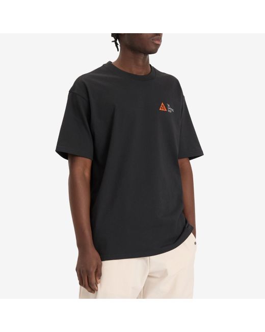 Nike Black Acg Dri-Fit T-Shirt for men
