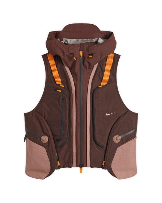 Nike Brown Ispa Adapt Modular Vest